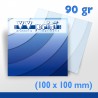 Flyers 100x100 mm Offset 90gr
